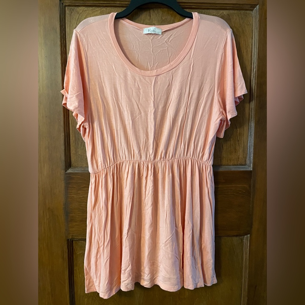 Pink Cinched Top